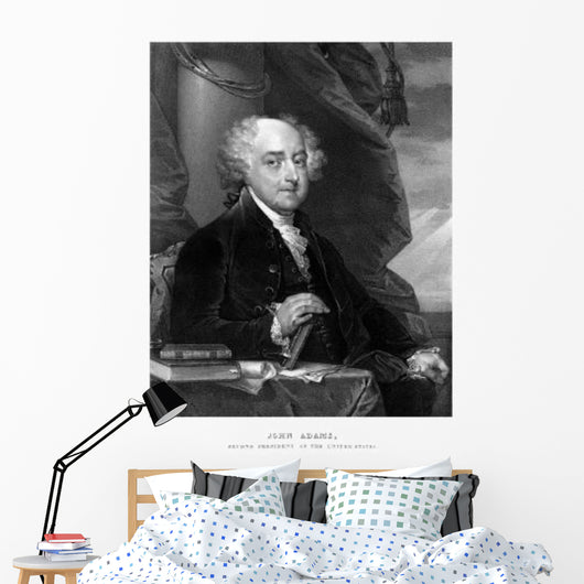 Digitally Restored Print John Wall Decal Design 2