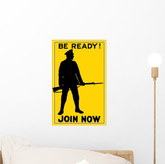 Vintage World War I Wall Decal Design 14