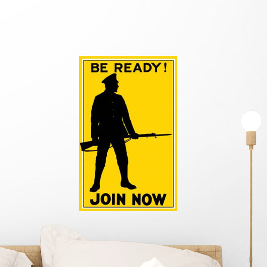 Vintage World War I Wall Decal Design 14