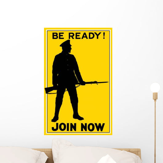Vintage World War I Wall Decal Design 14