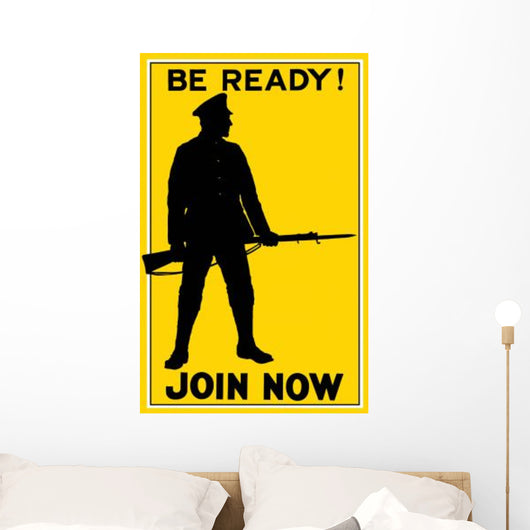 Vintage World War I Wall Decal Design 14