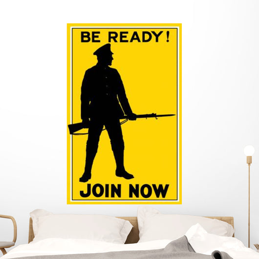 Vintage World War I Wall Decal Design 14