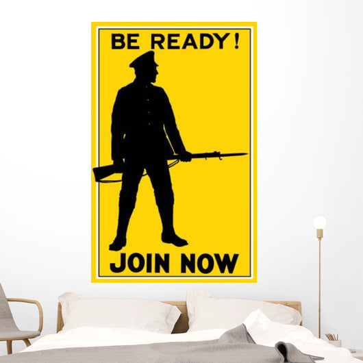 Vintage World War I Wall Decal Design 14