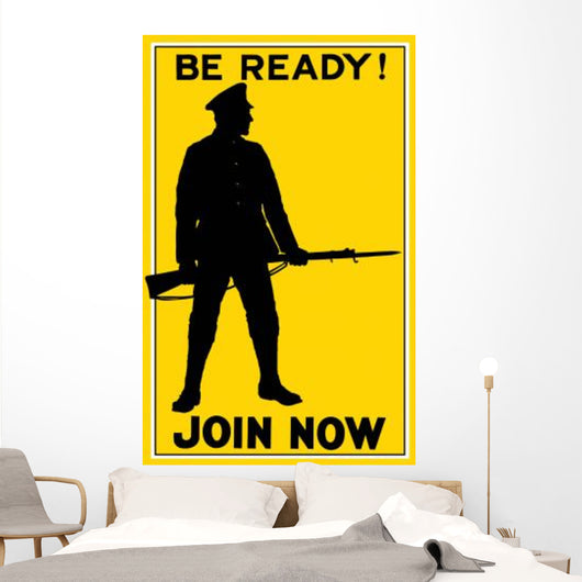 Vintage World War I Wall Decal Design 14