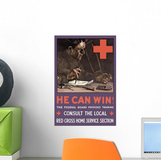 Vintage World War I Wall Decal Design 12