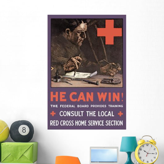 Vintage World War I Wall Decal Design 12