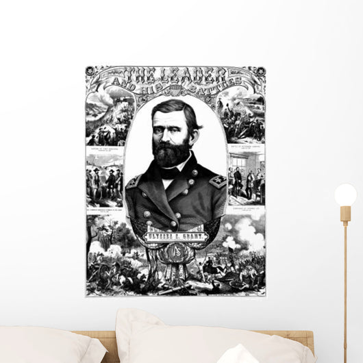 Vintage Civil War Poster Wall Decal Design 1