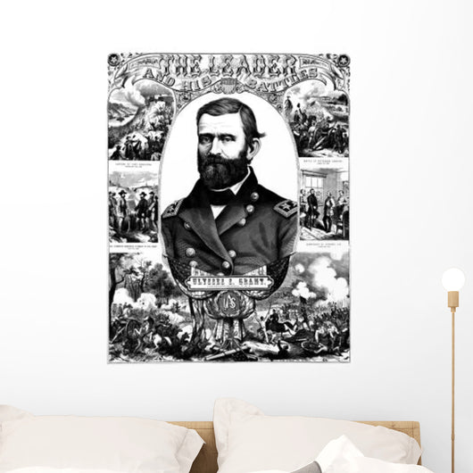 Vintage Civil War Poster Wall Decal Design 1