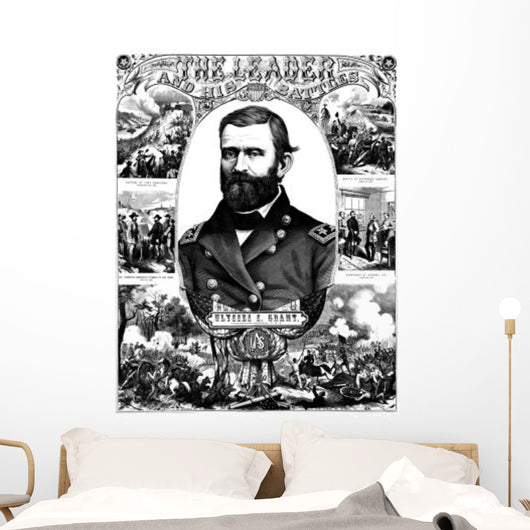 Vintage Civil War Poster Wall Decal Design 1