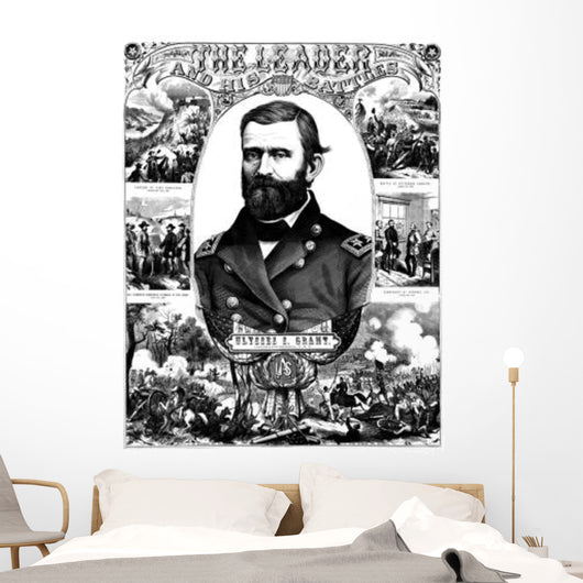 Vintage Civil War Poster Wall Decal Design 1