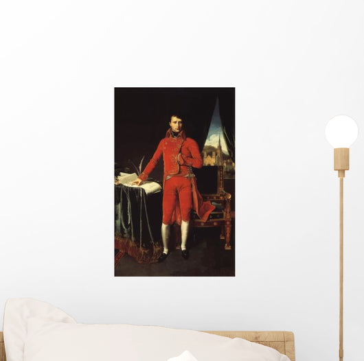 Vintage French History Painting Wall Decal