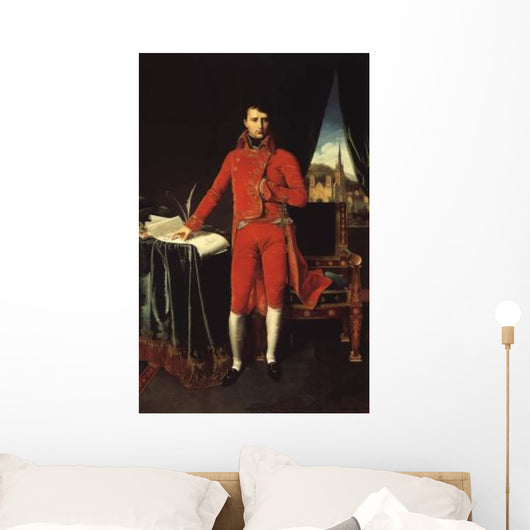Vintage French History Painting Wall Decal