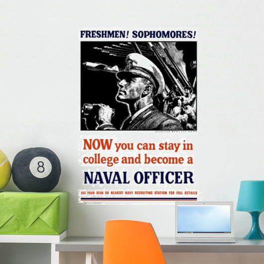Vintage World War Ii Wall Decal Design 50