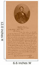 Vintage American History Print Wall Decal Design 16