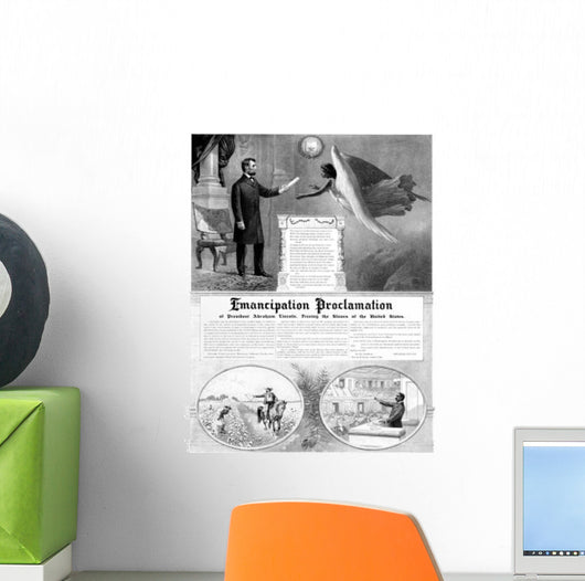 American History Print President Wall Decal
