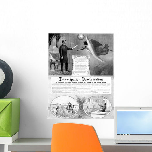 American History Print President Wall Decal