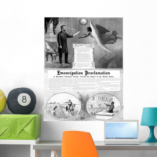 American History Print President Wall Decal