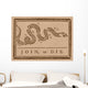 Join or Die Print Wall Decal