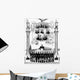Vintage American History Print Wall Decal Design 15