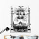 Vintage American History Print Wall Decal Design 15