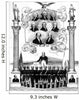 Vintage American History Print Wall Decal Design 15