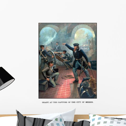 Ulysses S Grant Commanding Wall Decal