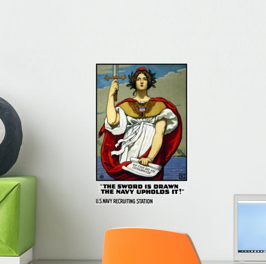 Vintage World War One Wall Decal Design 18