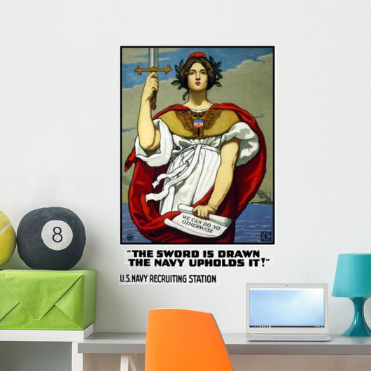 Vintage World War One Wall Decal Design 18