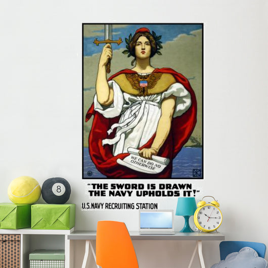 Vintage World War One Wall Decal Design 18