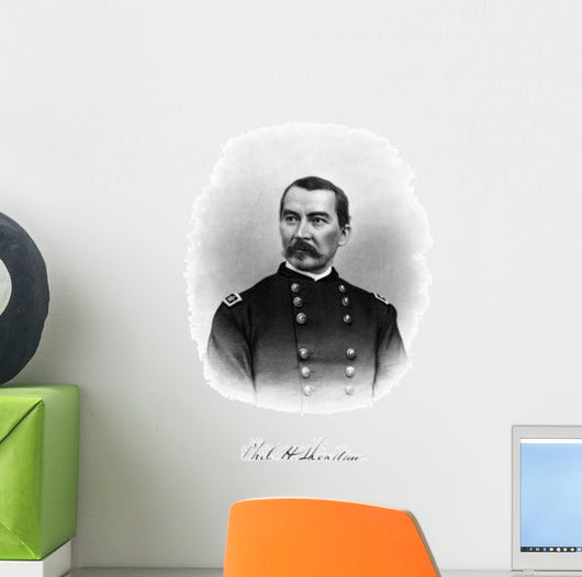 Vintage Civil War Print Wall Decal Design 12