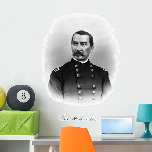 Vintage Civil War Print Wall Decal Design 12