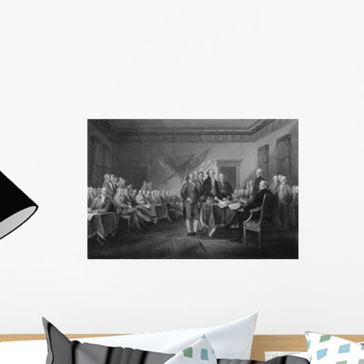 Vintage American History Print Wall Decal Design 14