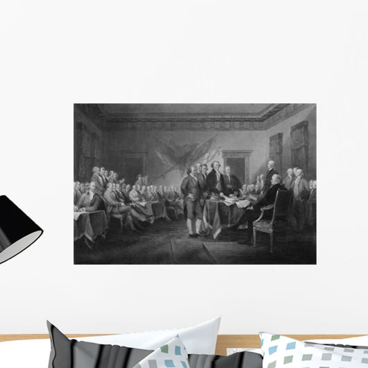 Vintage American History Print Wall Decal Design 14