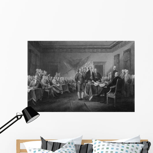 Vintage American History Print Wall Decal Design 14