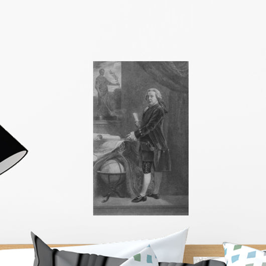 Digitally Restored Print John Wall Decal Design 1