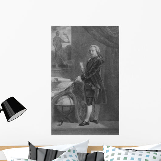 Digitally Restored Print John Wall Decal Design 1