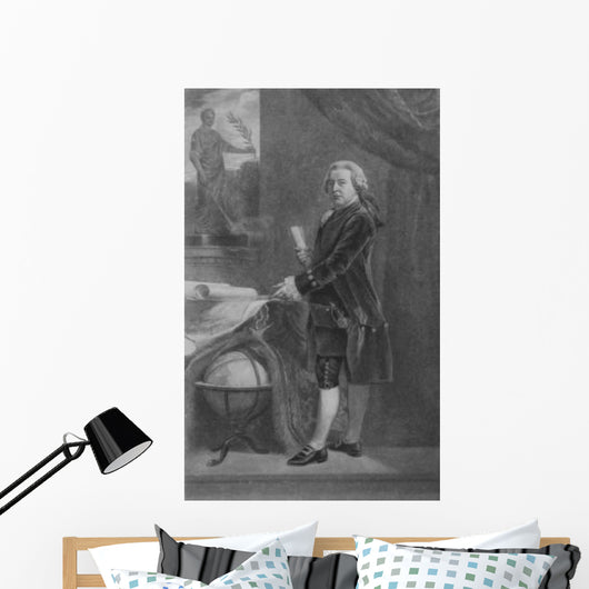 Digitally Restored Print John Wall Decal Design 1