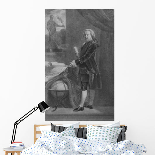 Digitally Restored Print John Wall Decal Design 1