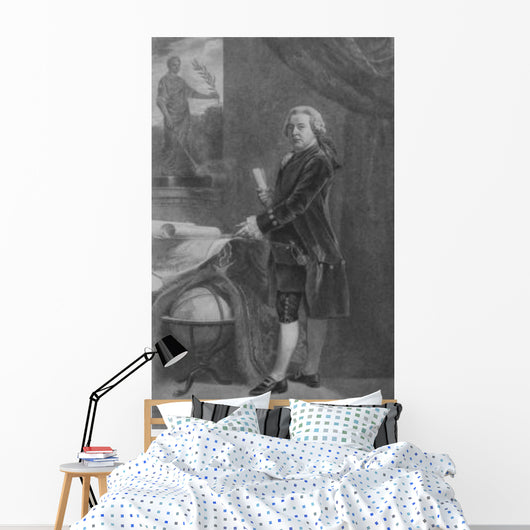Digitally Restored Print John Wall Decal Design 1