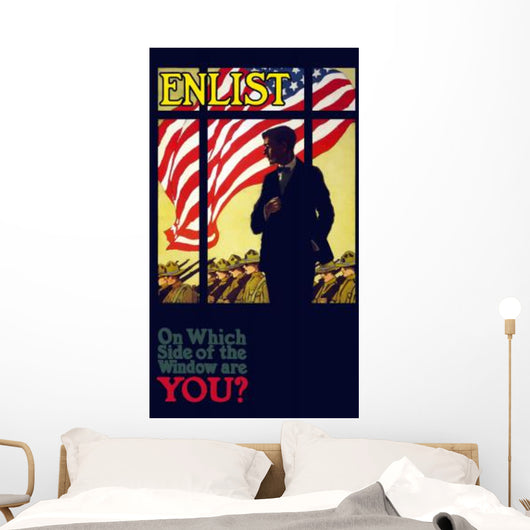 World War One Poster Wall Decal Design 3