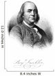 Vintage American History Print Wall Decal