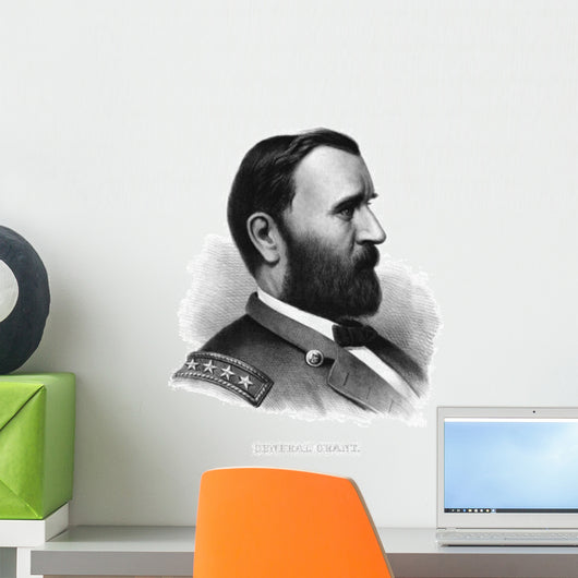 Vintage Civil War Print Wall Decal Design 11