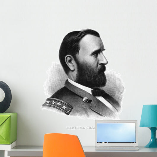 Vintage Civil War Print Wall Decal Design 11