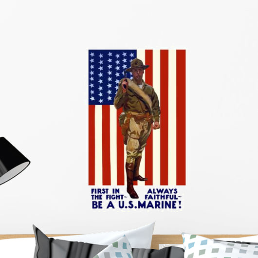 World War One Poster Wall Decal Design 1