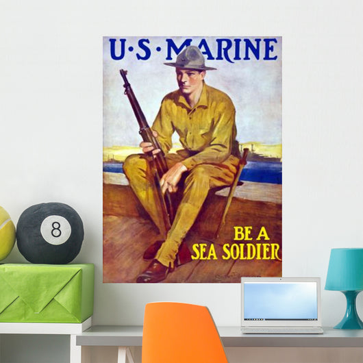 Vintage World War One Wall Decal Design 13