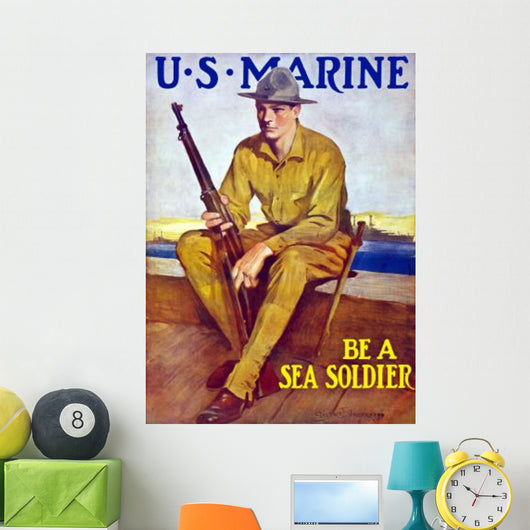 Vintage World War One Wall Decal Design 13