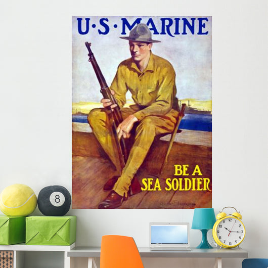 Vintage World War One Wall Decal Design 13