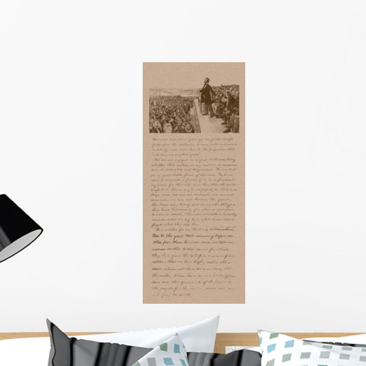 Vintage Civil War Era Wall Decal Design 4