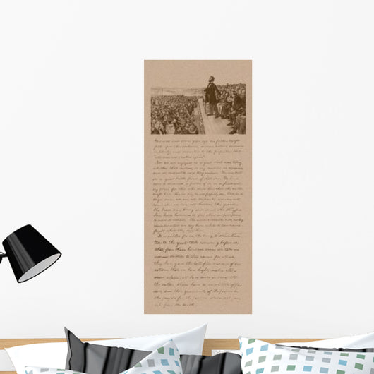 Vintage Civil War Era Wall Decal Design 4