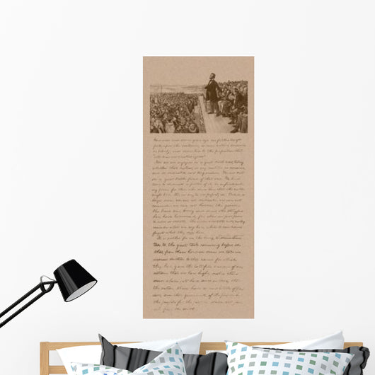 Vintage Civil War Era Wall Decal Design 4